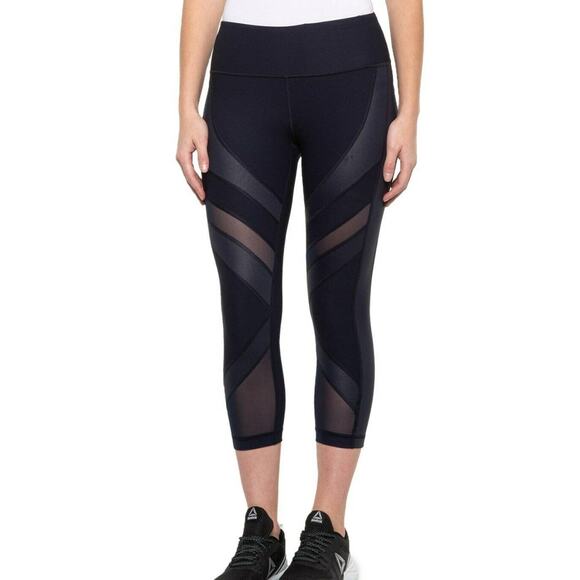 NEW 90 Degree Women Cire Capri Leggings Size S Stormy Night Color Great Gift NWT - Picture 1 of 8